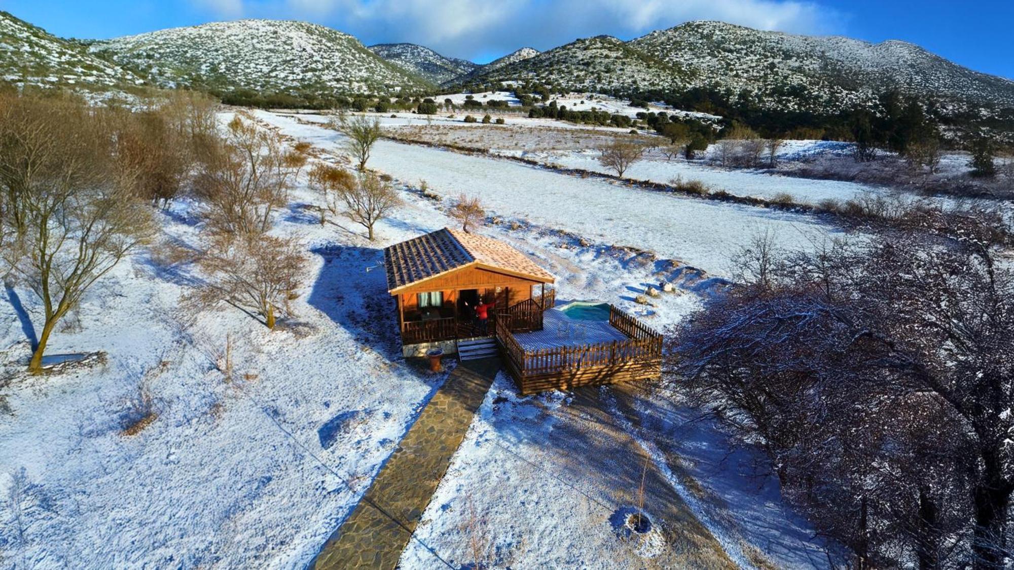 Aldea Los Odres - Cabanas De Madera De 1ª Con Piscina Privada Y Bbq En La Puerta Моратала Екстериор снимка